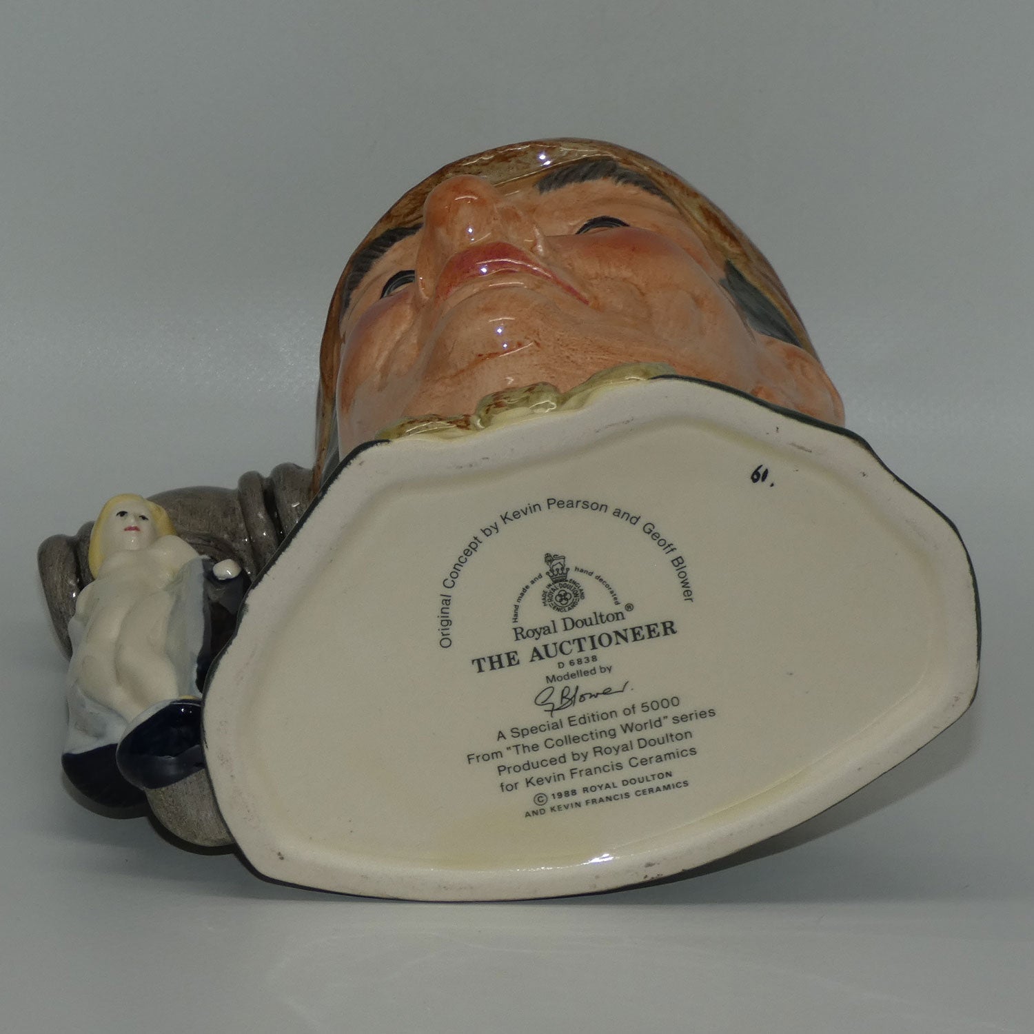 D6838 Royal Doulton large character jug The Auctioneer