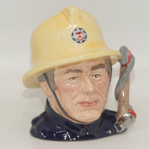 D6839 Royal Doulton small character jug Fireman