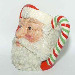 D6840 Royal Doulton large character jug Santa | Candy Cane Handle