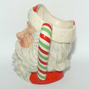 D6840 Royal Doulton large character jug Santa | Candy Cane Handle