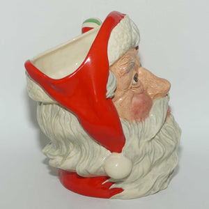 D6840 Royal Doulton large character jug Santa | Candy Cane Handle