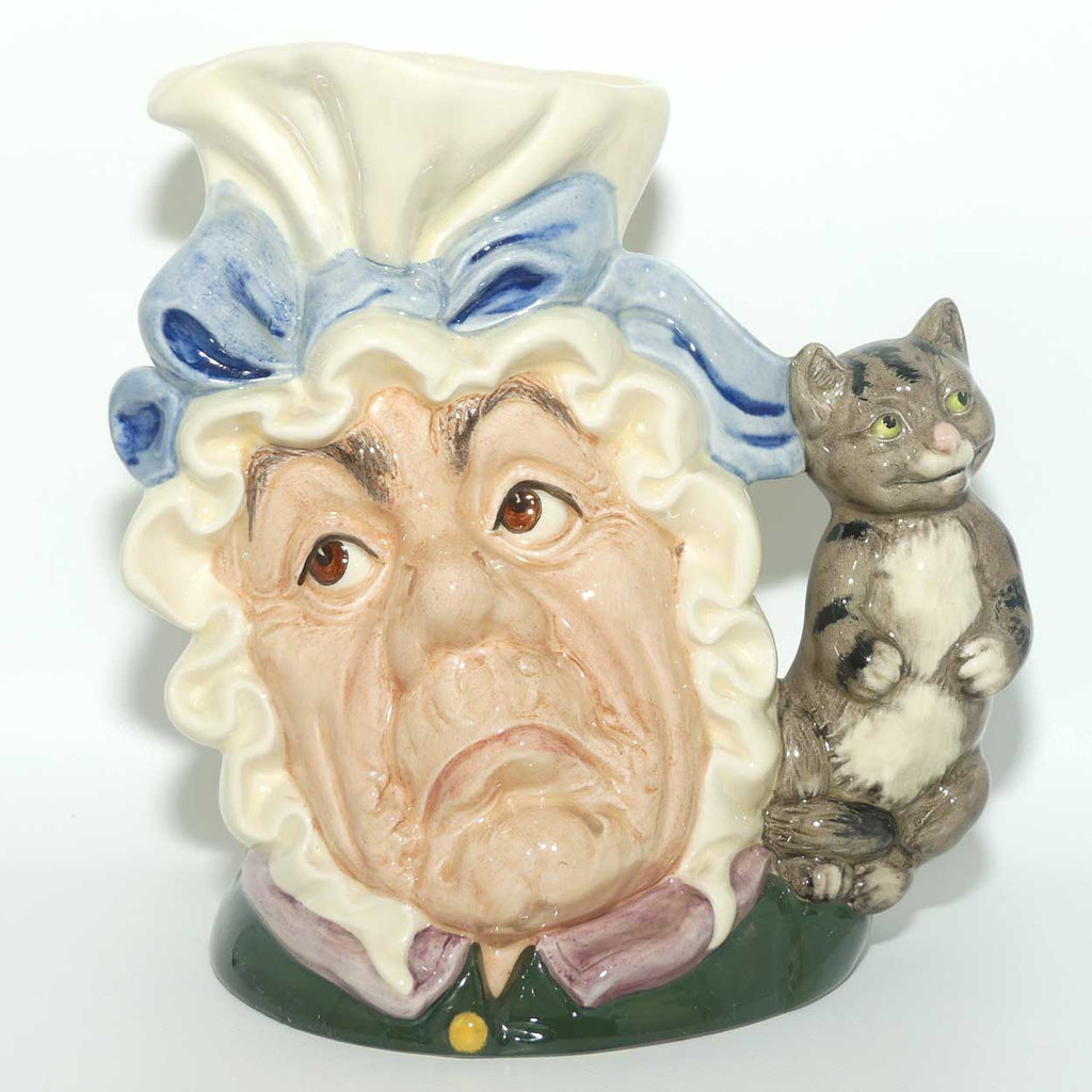 D6842 Royal Doulton large character jug The Cook and the Cheshire Cat | Alice in Wonderland 