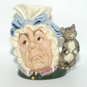 D6842 Royal Doulton large character jug The Cook and the Cheshire Cat | Alice in Wonderland 