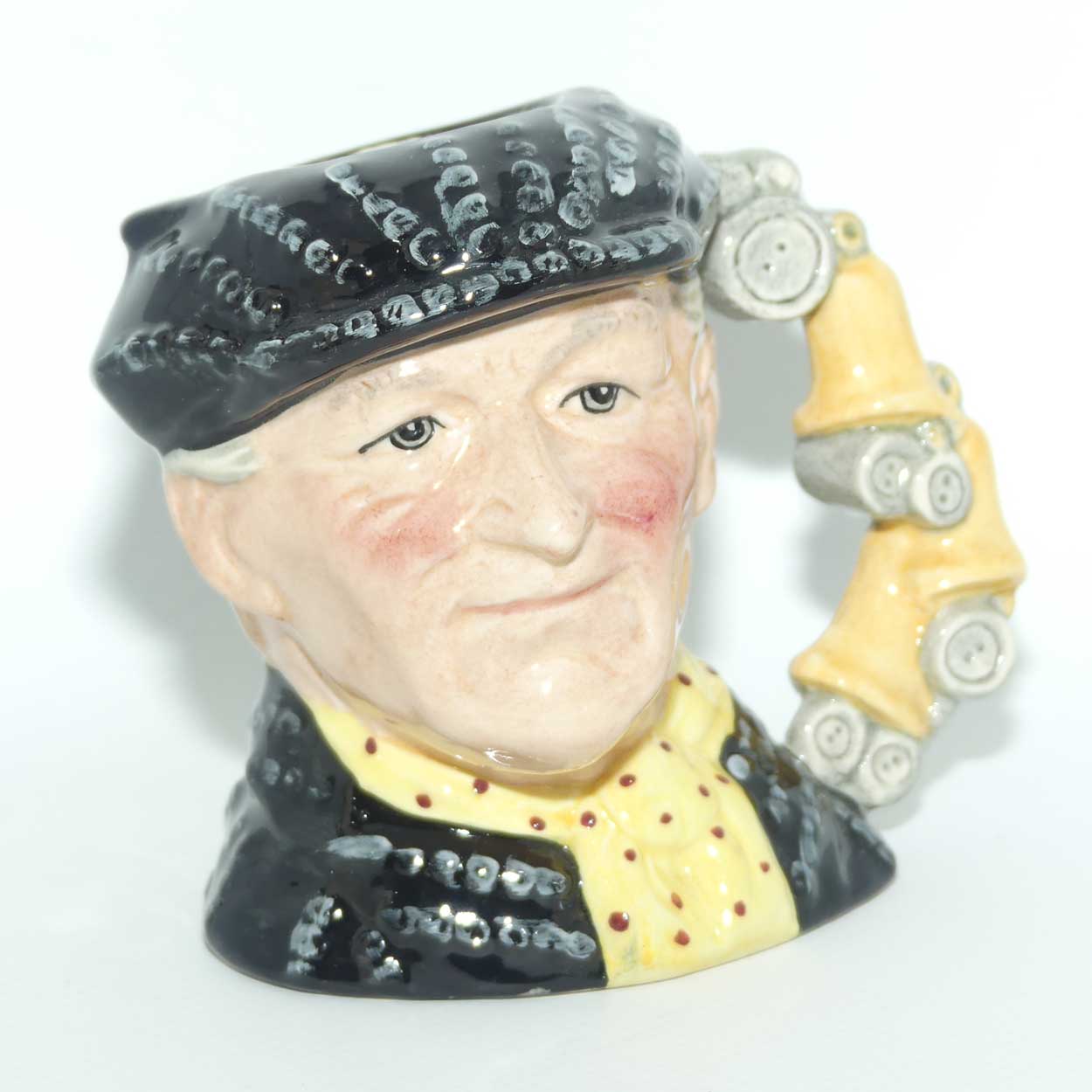 D6844 Royal Doulton small character jug Pearly King