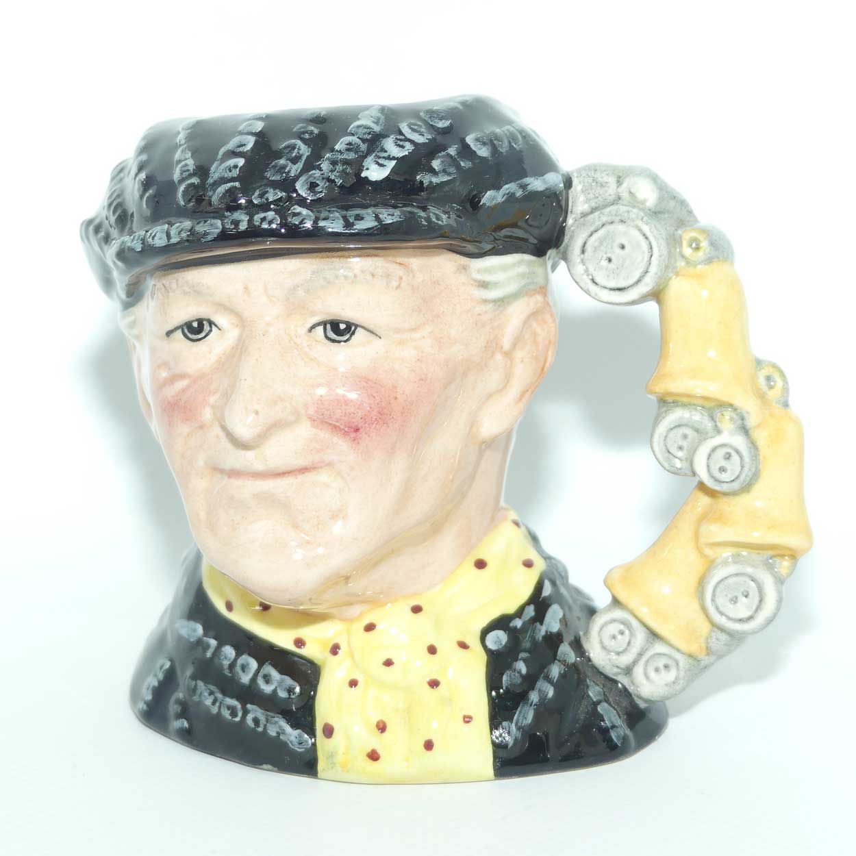 D6844 Royal Doulton small character jug Pearly King