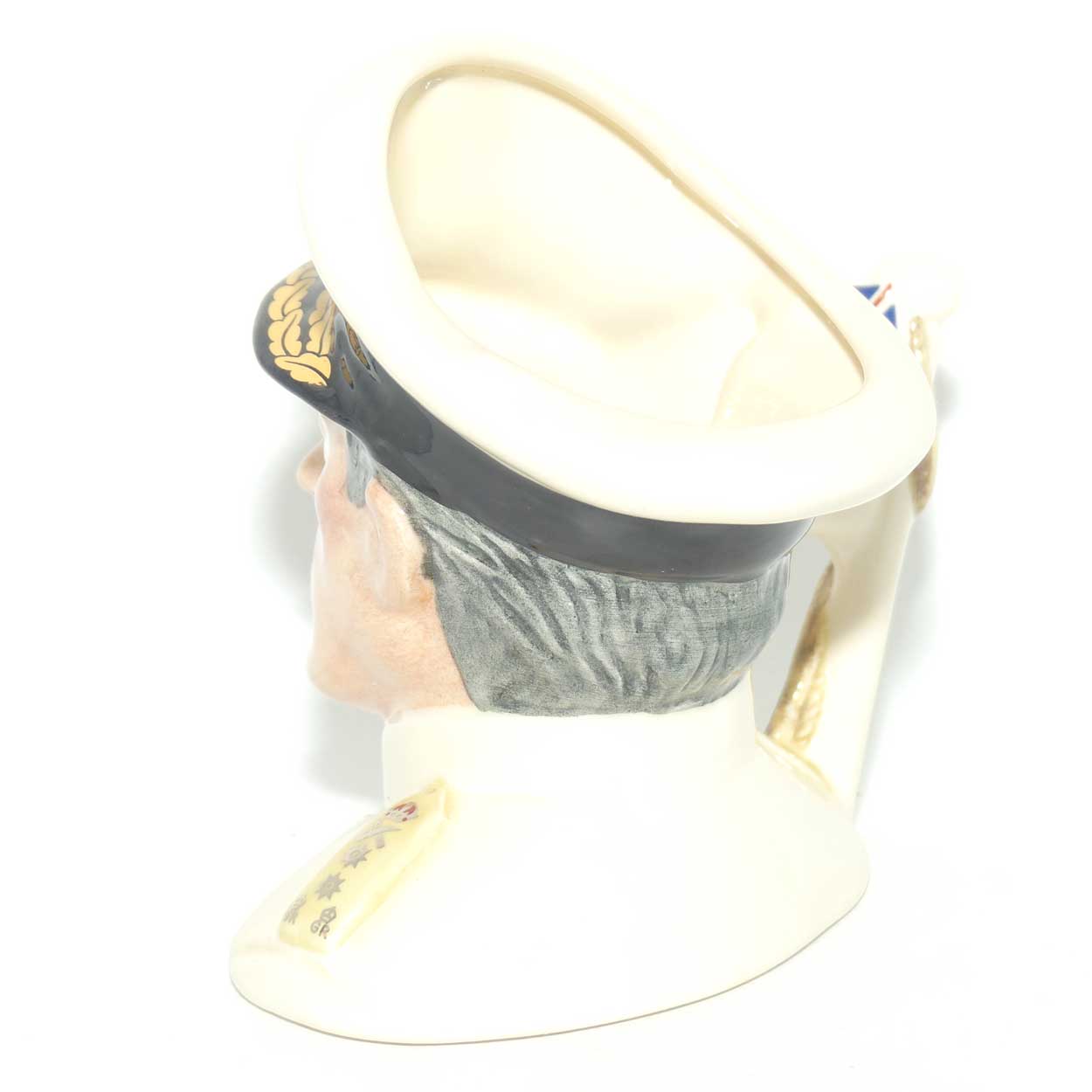 D6851 Royal Doulton small character jug Earl Mountbatten of Burma | #443