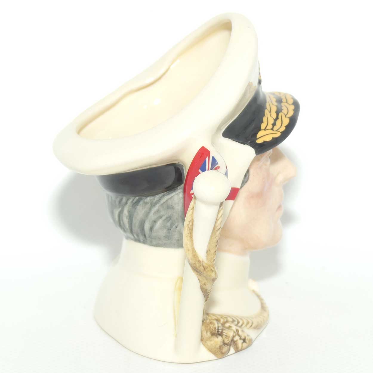 D6851 Royal Doulton small character jug Earl Mountbatten of Burma | #443
