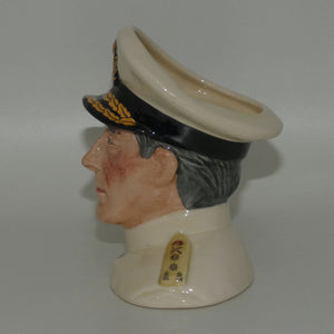 D6851 Royal Doulton small character jug Earl Mountbatten of Burma | #443