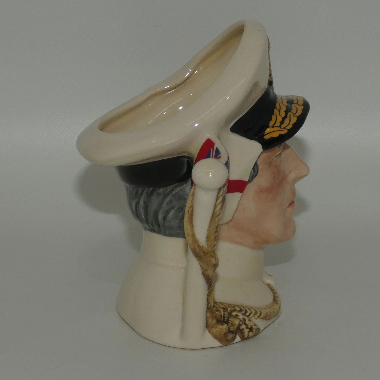 D6851 Royal Doulton small character jug Earl Mountbatten of Burma | #443