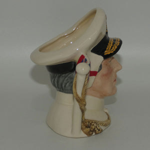 D6851 Royal Doulton small character jug Earl Mountbatten of Burma | #443