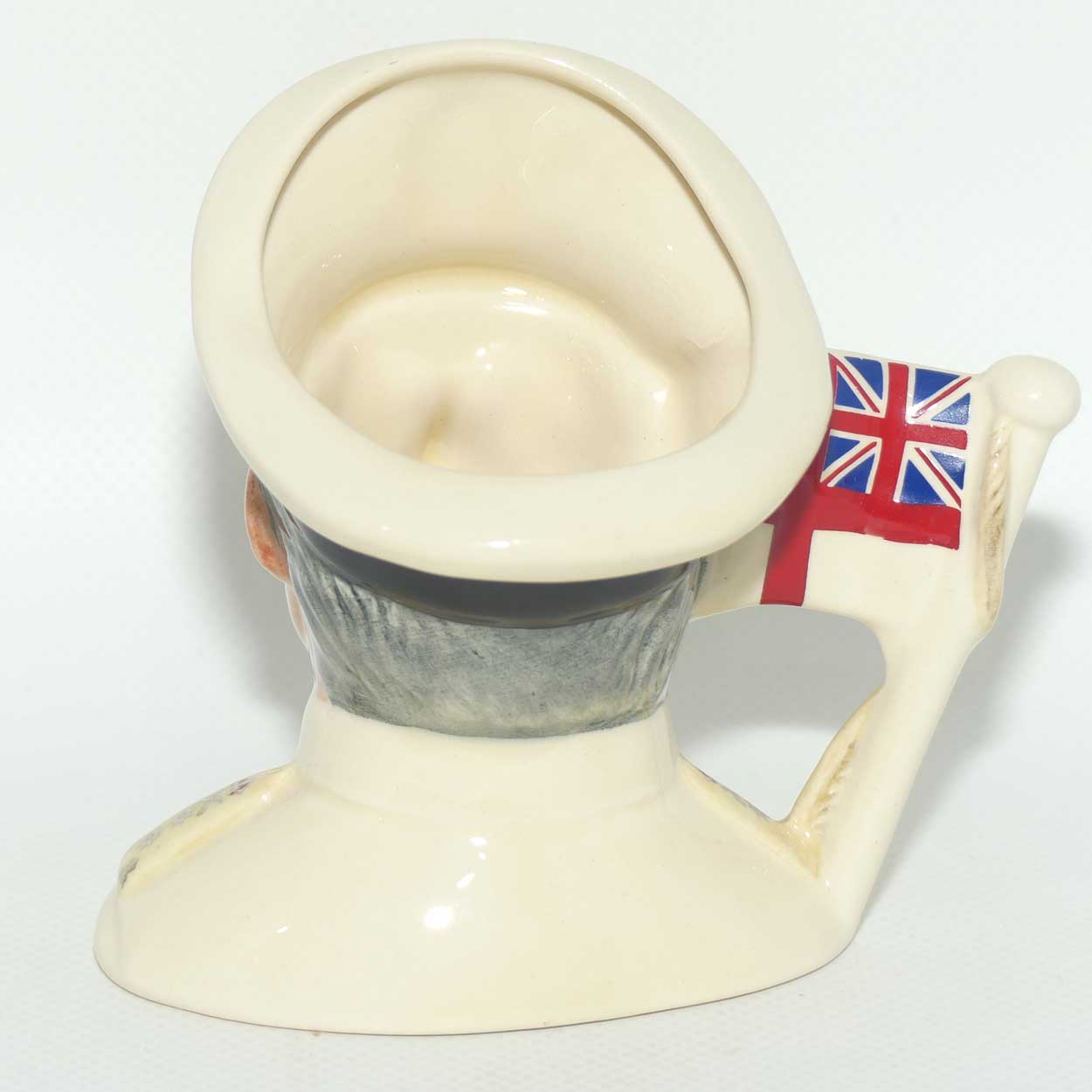 D6851 Royal Doulton small character jug Earl Mountbatten of Burma
