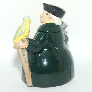 D6853 Royal Doulton character tea pot Long John Silver | signed