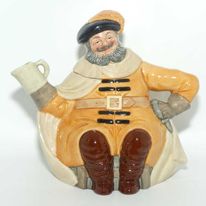 D6854 Royal Doulton character jug derivative | Falstaff tea pot