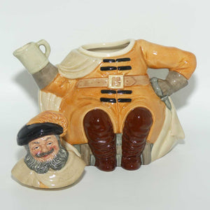 D6854 Royal Doulton character jug derivative | Falstaff tea pot