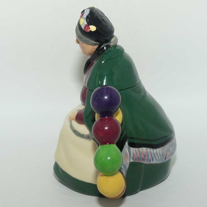 D6855 Royal Doulton character figure derivative | Old Balloon Seller tea pot | signed Michael Doulton