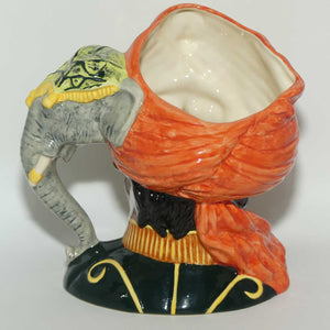 D6857 Royal Doulton large character jug The Elephant Trainer | LE250 | Strawbridge & Clothier