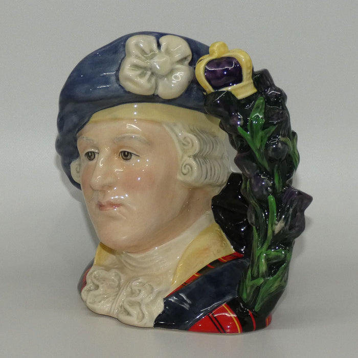 D6858 Royal Doulton large character jug Bonnie Prince Charlie