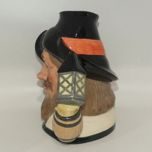 D6861 Royal Doulton large character jug Guy Fawkes