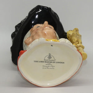 D6864 Royal Doulton large character jug Lord Mayor of London