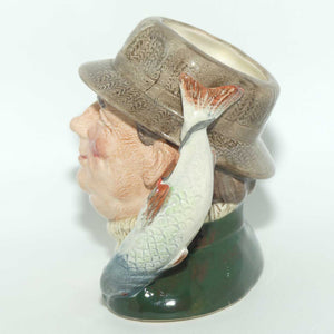 Royal Doulton small character jug The Angler D6866