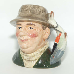 Royal Doulton small character jug The Angler D6866