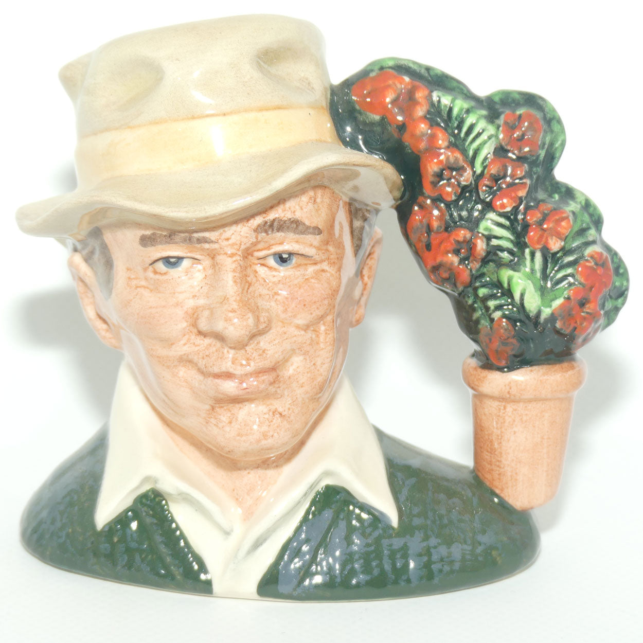 D6868 Royal Doulton small character jug The Gardener | #1