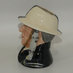 D6872 Royal Doulton small character jug ARP Warden