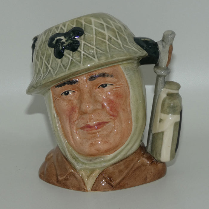 D6876 Royal Doulton small character jug Soldier