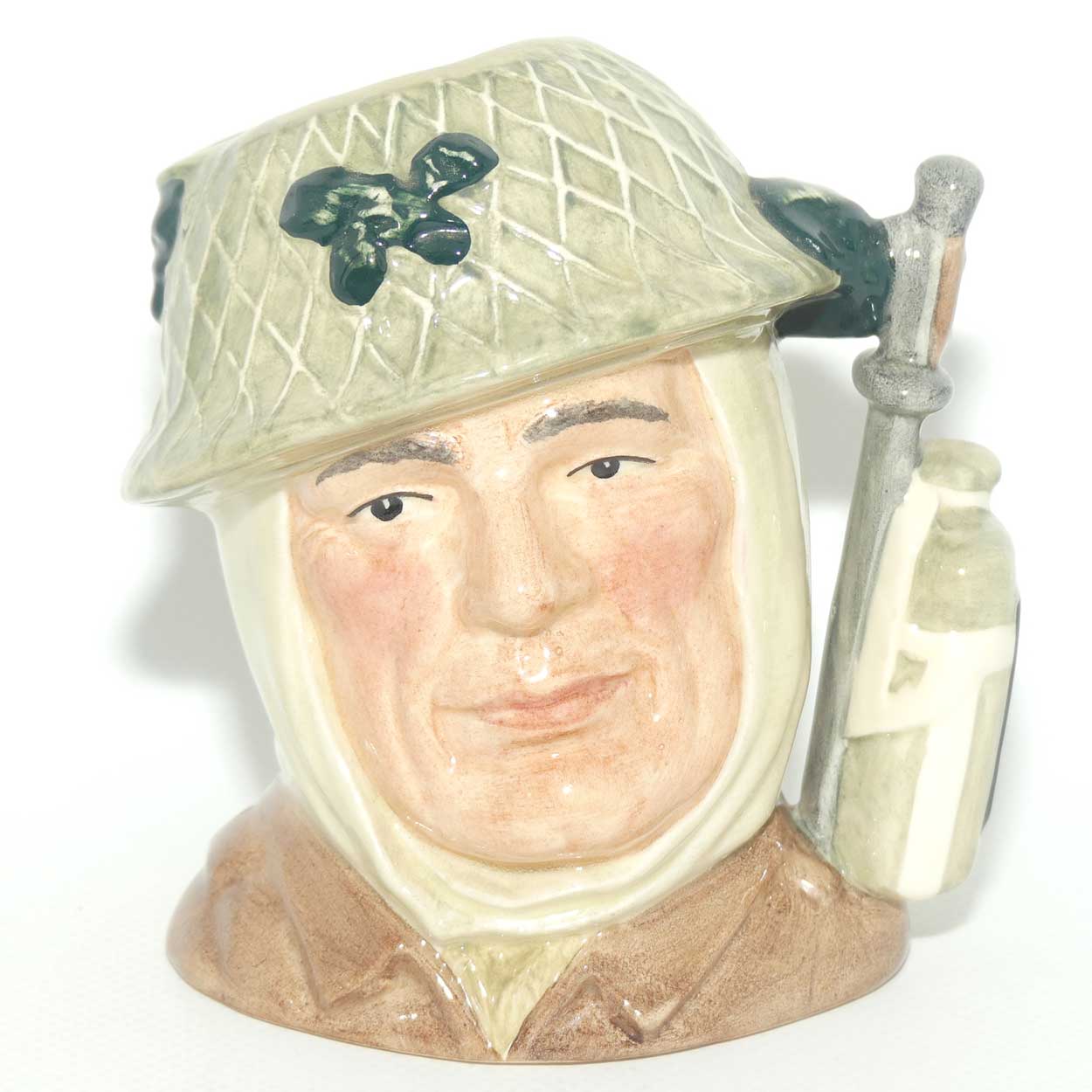 D6876 Royal Doulton small character jug Soldier