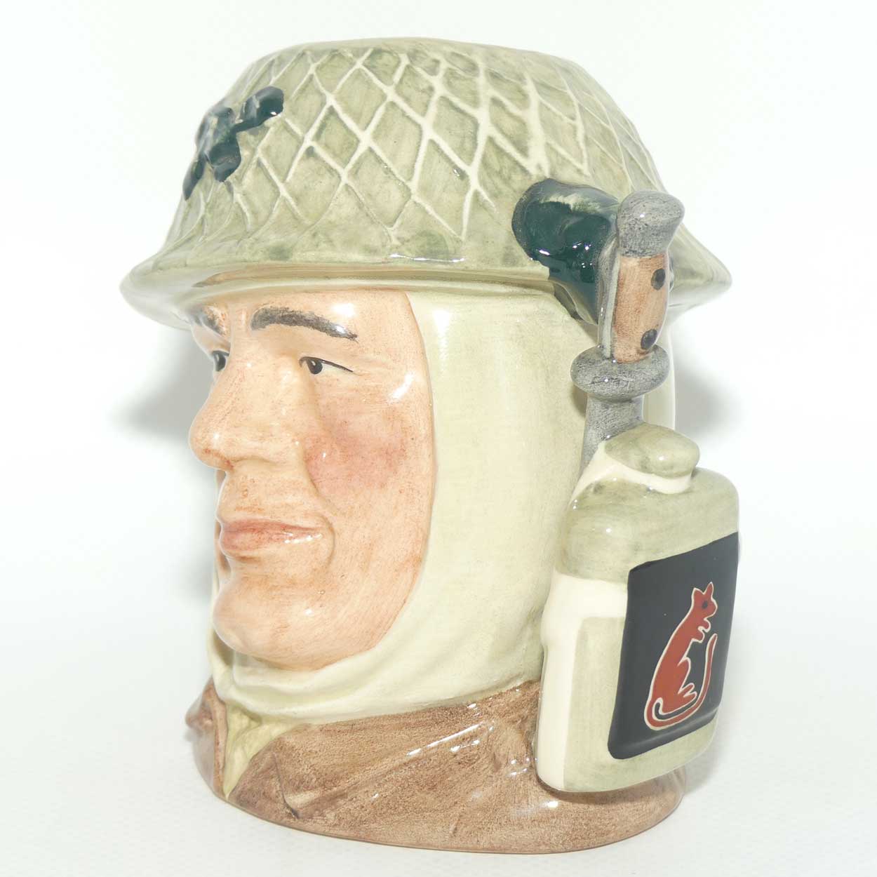 D6876 Royal Doulton small character jug Soldier