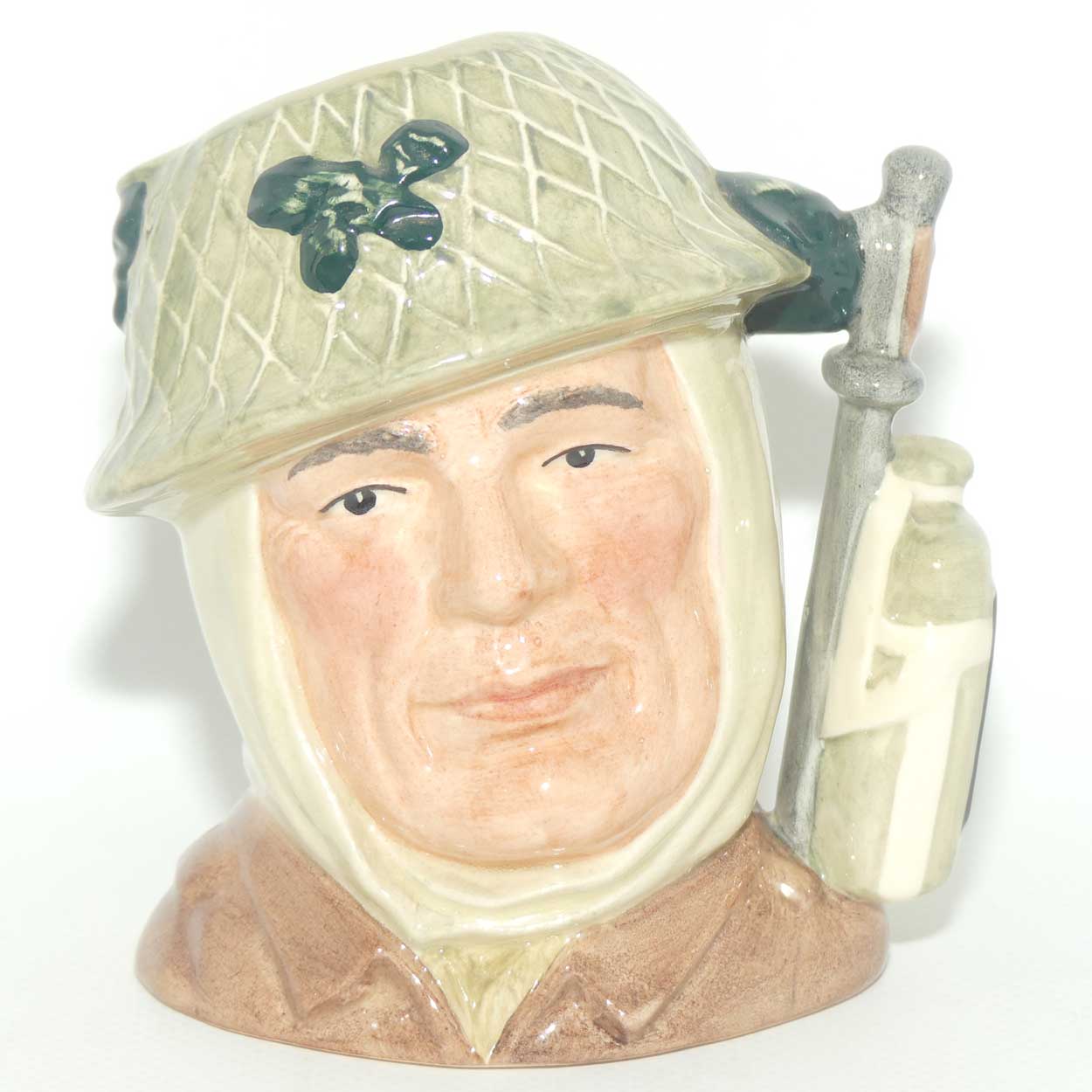 D6876 Royal Doulton small character jug Soldier