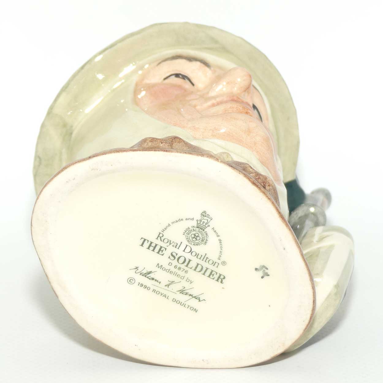 D6876 Royal Doulton small character jug Soldier