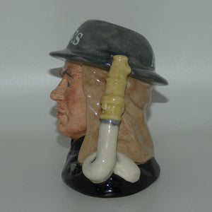 D6887 Royal Doulton small character jug Auxiliary Fireman