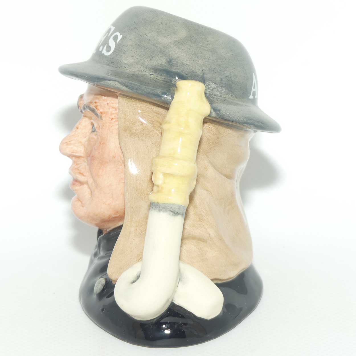 D6887 Royal Doulton small character jug Auxiliary Fireman