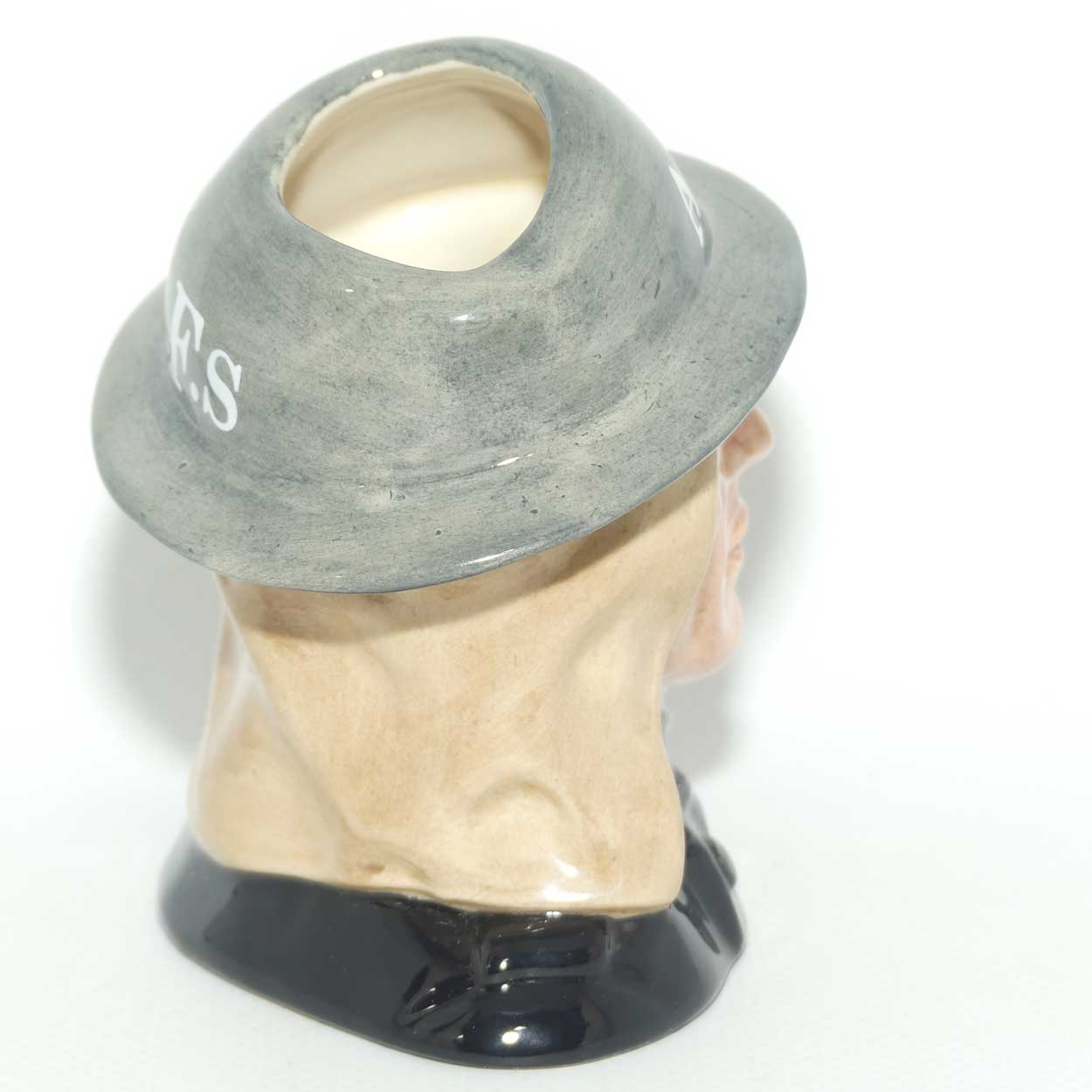D6887 Royal Doulton small character jug Auxiliary Fireman