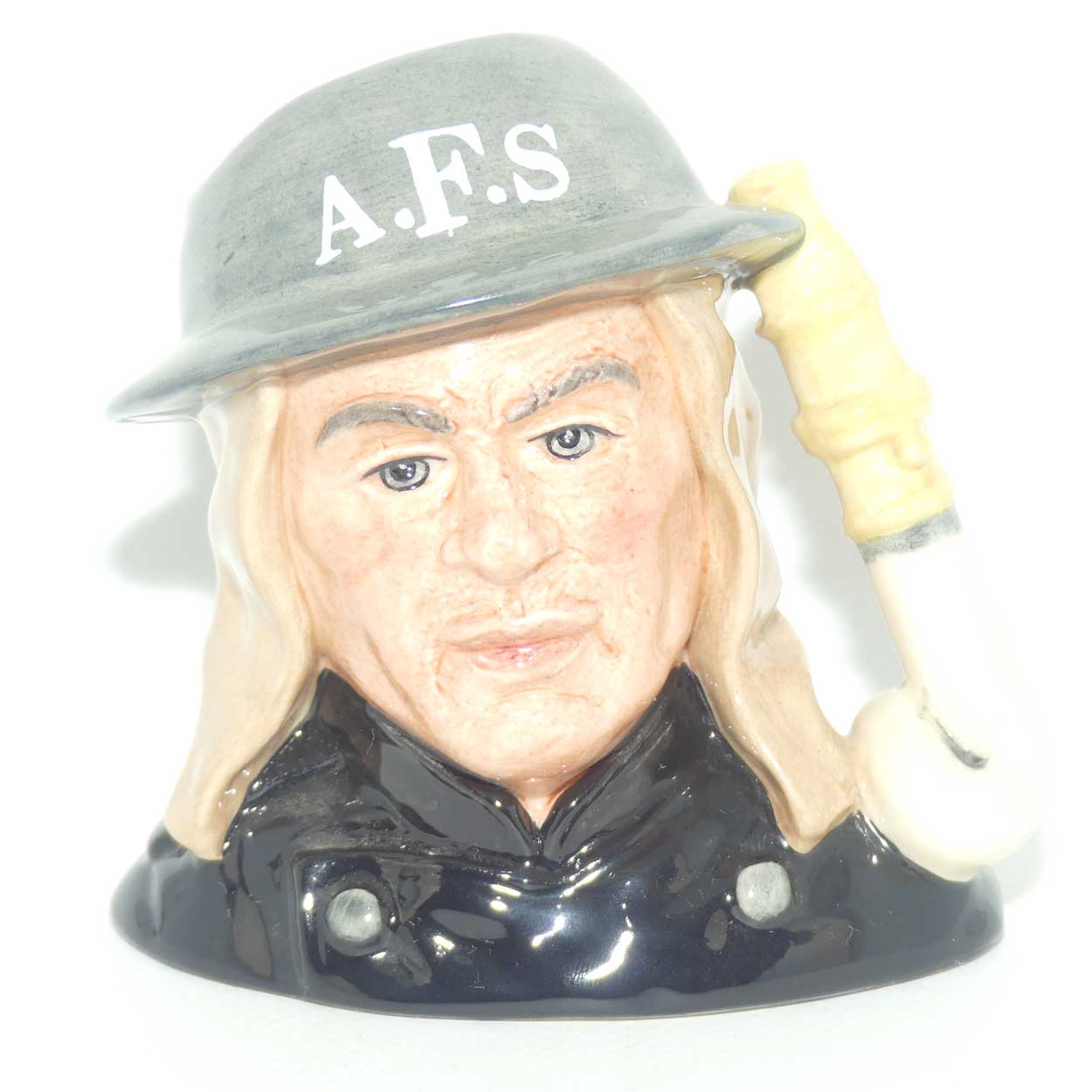 D6887 Royal Doulton small character jug Auxiliary Fireman