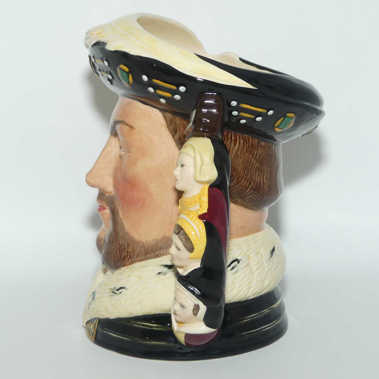 D6888 Royal Doulton large double handle character jug King Henry VIII | LE 111/1991