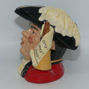 D6895 Royal Doulton large character jug Town Crier