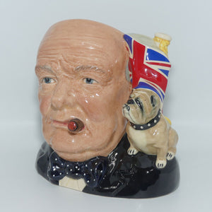 D6907 Royal Doulton large character jug Winston Churchill | CJY 1992 | #2