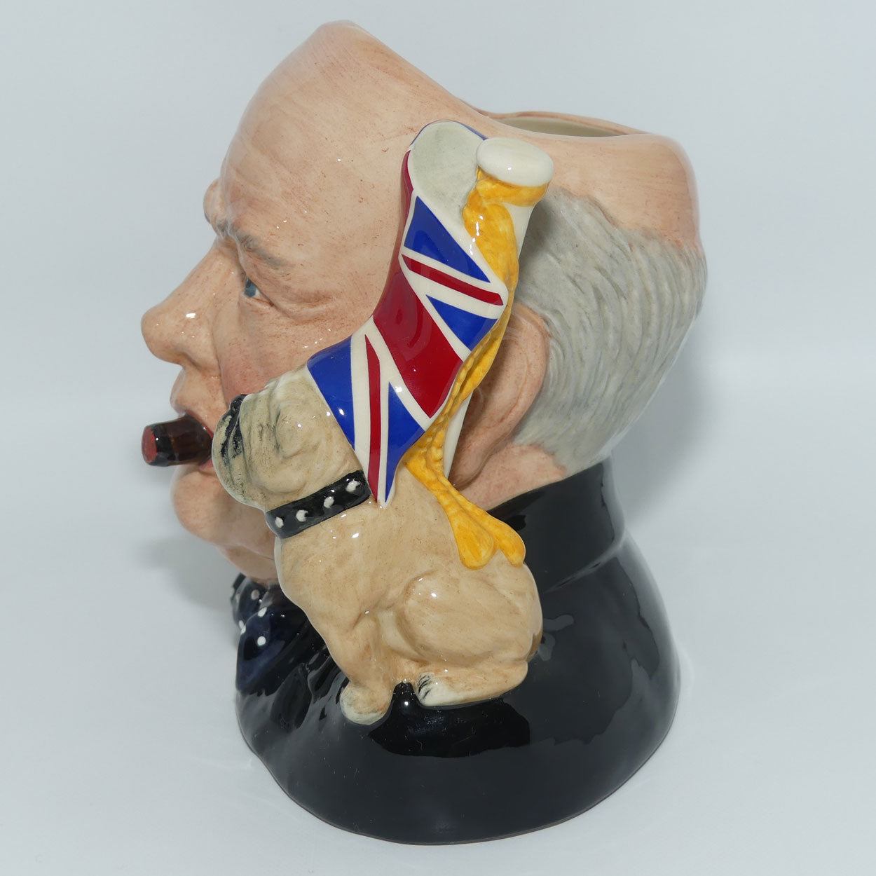 D6907 Royal Doulton large character jug Winston Churchill | CJY 1992 | #3