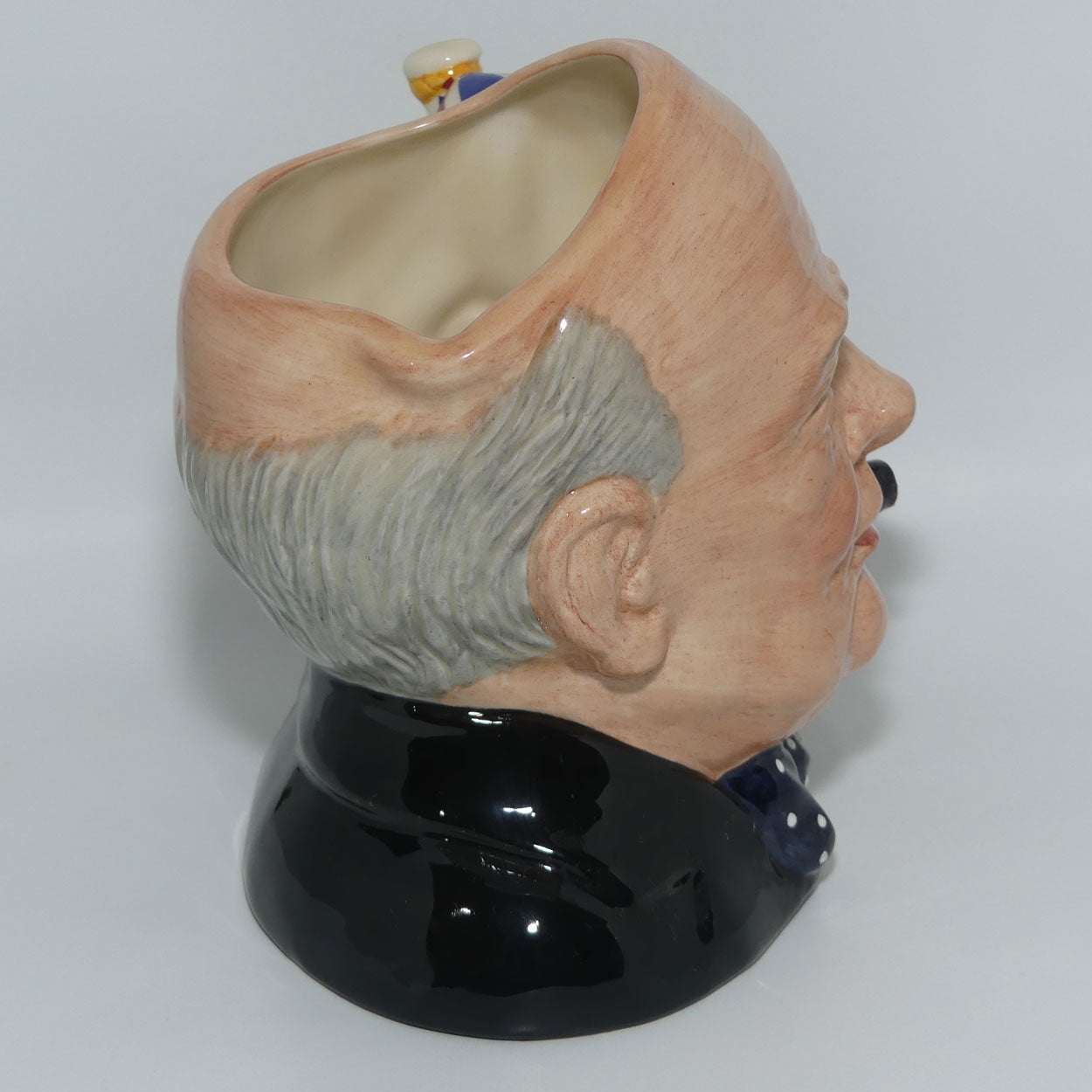 D6907 Royal Doulton large character jug Winston Churchill | CJY 1992 | #3