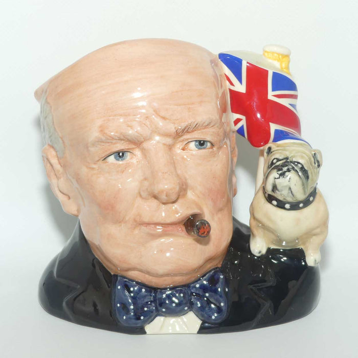 D6907 Royal Doulton large character jug Winston Churchill | CJY 1992 | #1