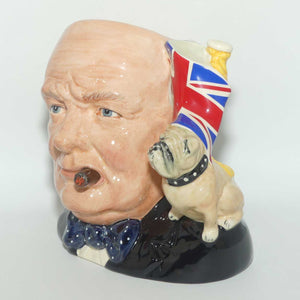 D6907 Royal Doulton large character jug Winston Churchill | CJY 1992 | #1