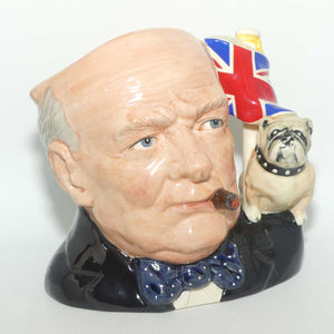 D6907 Royal Doulton large character jug Winston Churchill | CJY 1992 | #1