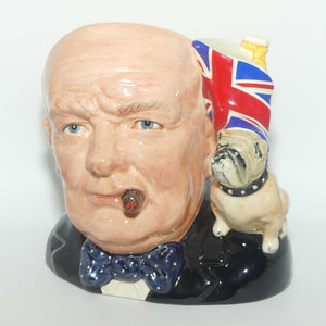 D6907 Royal Doulton large character jug Winston Churchill | CJY 1992 | #1