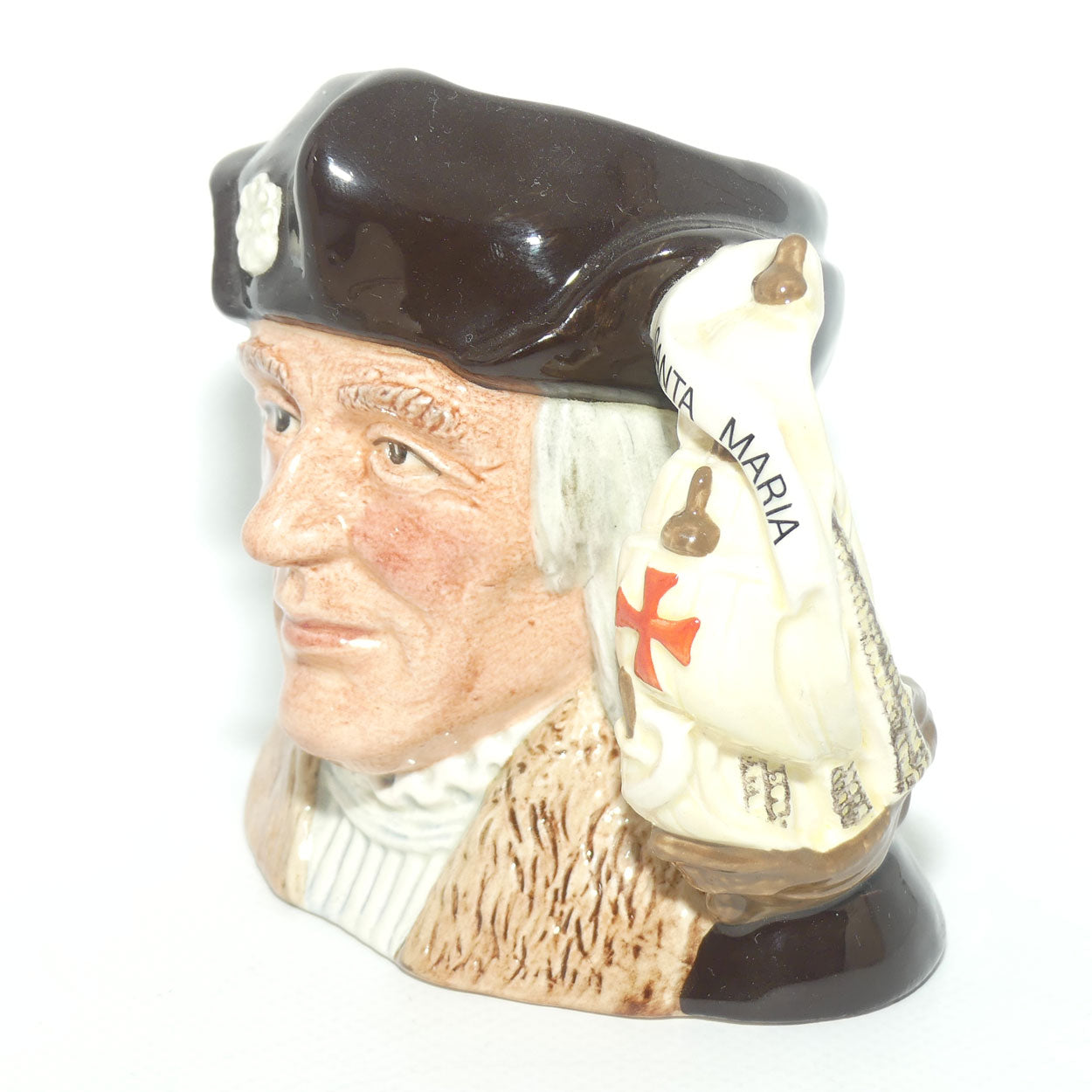 D6911 Royal Doulton small character jug Christopher Columbus | LE #643