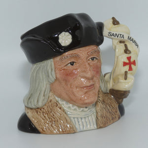 D6911 Royal Doulton small character jug Christopher Columbus | Ltd Ed