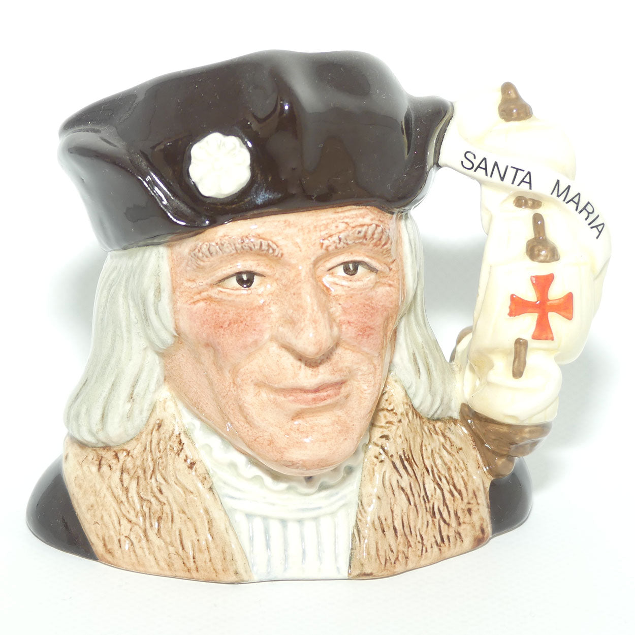 D6911 Royal Doulton small character jug Christopher Columbus | LE #643