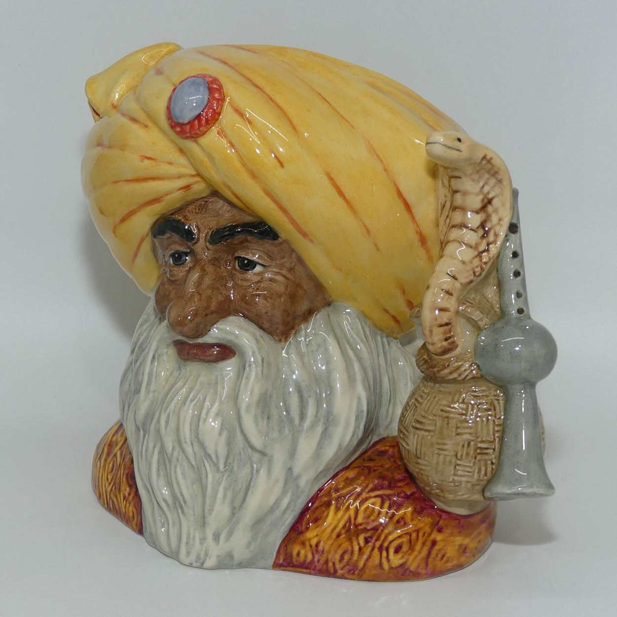 D6912 Royal Doulton large character jug The Snake Charmer | LE121/2500