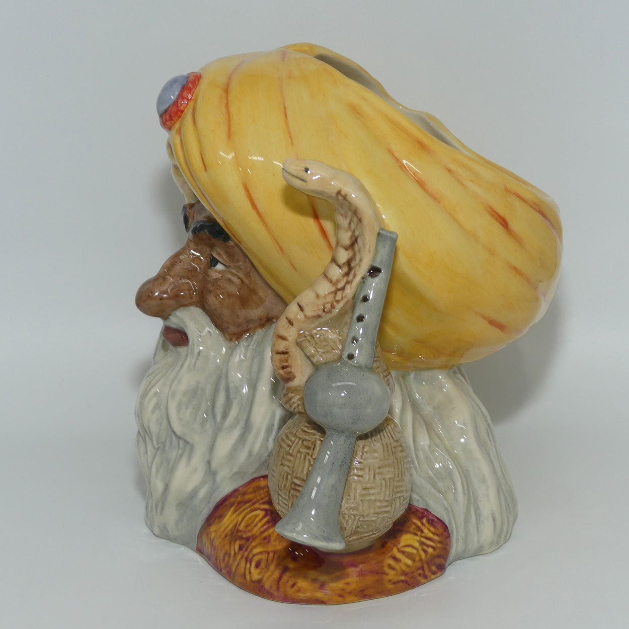 D6912 Royal Doulton large character jug The Snake Charmer | LE121/2500